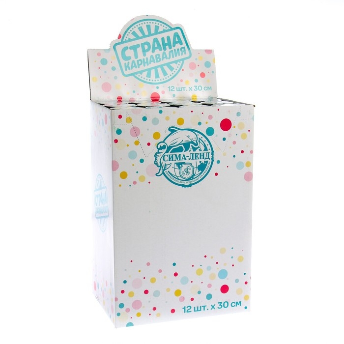 Пневмохлопушка поворотная новогодняя &laquo;С Новым годом!&raquo;, 30 см, фольга, бумажные вложения с пожеланиями