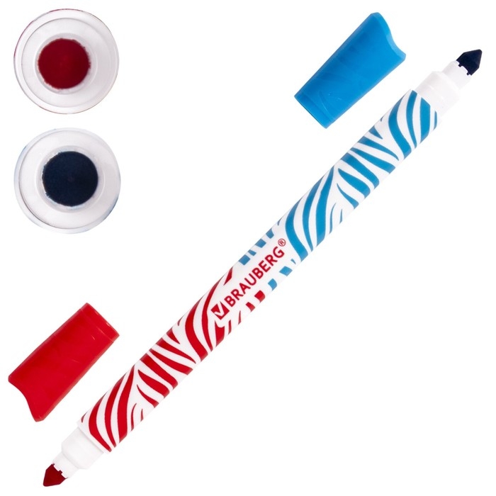 Фломастеры двусторонние 20 цветов BRAUBERG PREMIUM BI-COLOR, 10 штук, утолщенные, вентилируемый колпачок Фломастеры двусторонние 20 цветов BRAUBERG PREMIUM BI-COLOR, 10 штук, утолщенные, вентилируемый колпачок