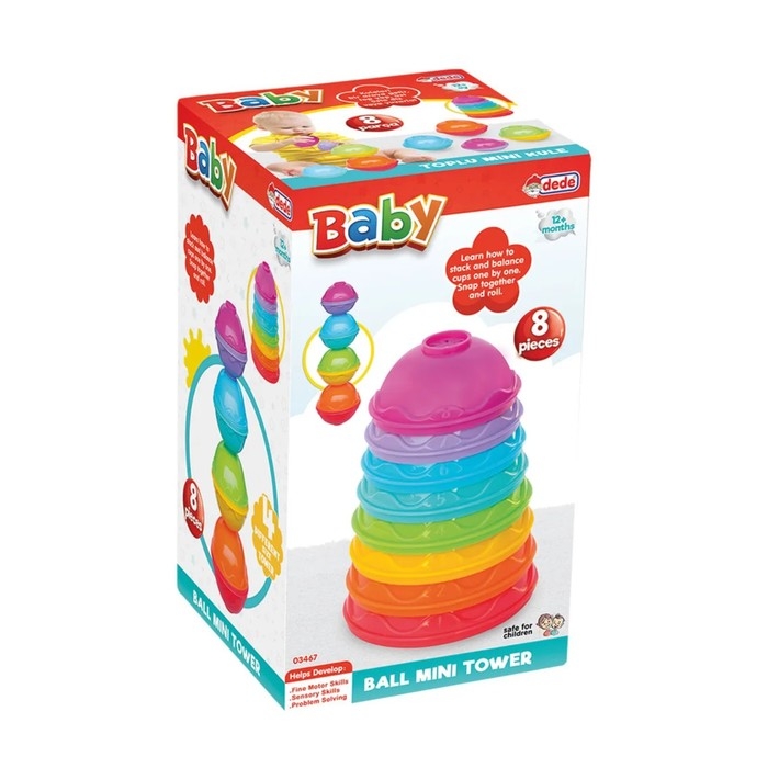 Логическая пирамидка 4 в 1, тарелочки, шарики Логическая пирамидка 4 в 1, тарелочки, шарики