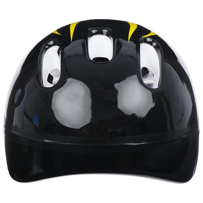 Шлем защитный детский ONLYTOP OT-H6, обхват 52-54 см, цвет чёрный Шлем защитный детский ONLYTOP OT-H6, обхват 52-54 см, цвет чёрный