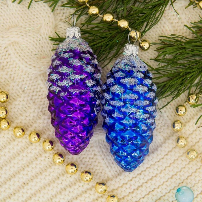 Набор Набор "Сосновый бор" (набор 6 шт) d-8 см