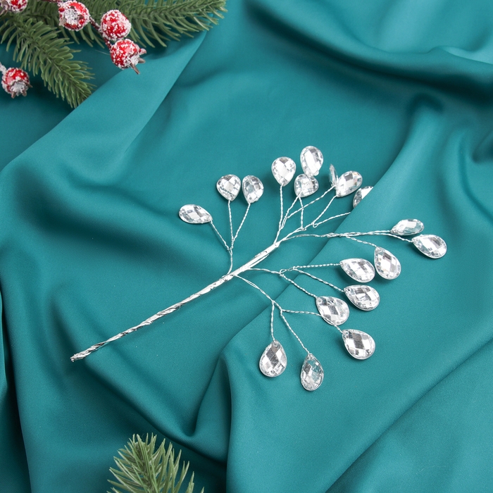 Декор  Декор "Хрустальная сказка" 18 см, капелька