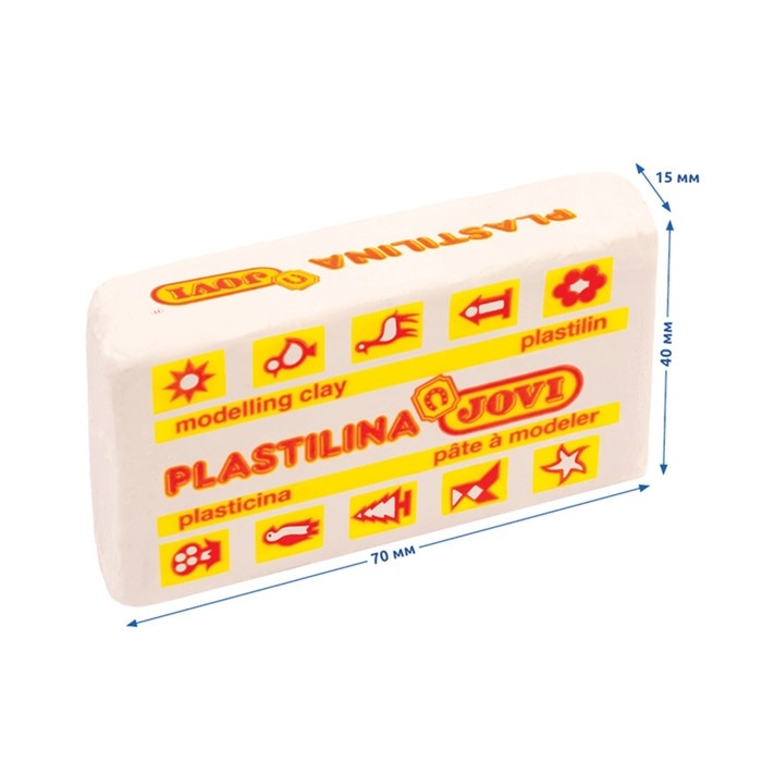 Пластилин 50 г JOVI «Классика», 15 цветов, ДЛЯ МАЛЫШЕЙ, МИКС (цена за 1 брусок) Пластилин 50 г JOVI «Классика», 15 цветов, ДЛЯ МАЛЫШЕЙ, МИКС (цена за 1 брусок)