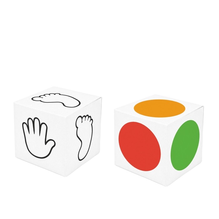 Нейропсихологическая игра «Ножки-ладошки», 39 карт, 2 кубика, 3+ Нейропсихологическая игра «Ножки-ладошки», 39 карт, 2 кубика, 3+