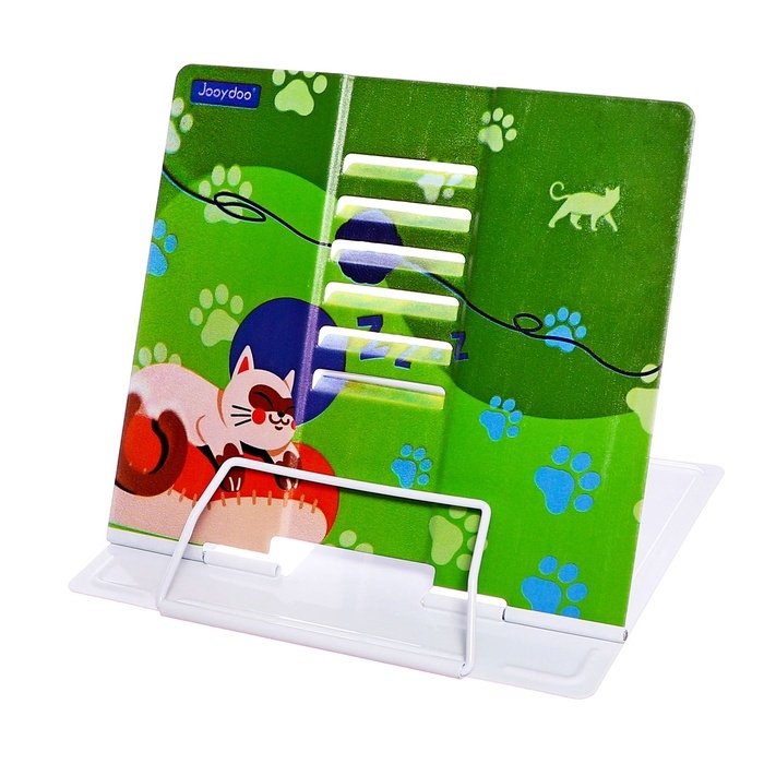 Подставка для книг металл 21 х 20,5 х 16,5см Котик Подставка для книг металл 21 х 20,5 х 16,5см Котик