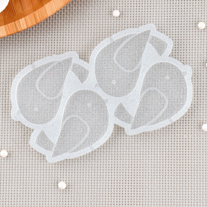 Силиконовый молд для леденцов и шоколада «Птички», 6×4 см, цвет прозрачный Силиконовый молд для леденцов и шоколада «Птички», 6×4 см, цвет прозрачный