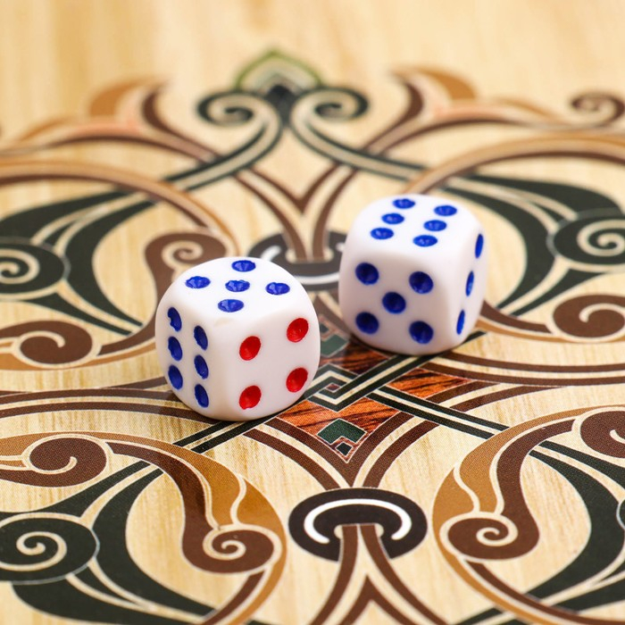 Нарды деревянные большие, настольная игра Нарды деревянные большие, настольная игра "Волки", 40 х 40 см, с шашками