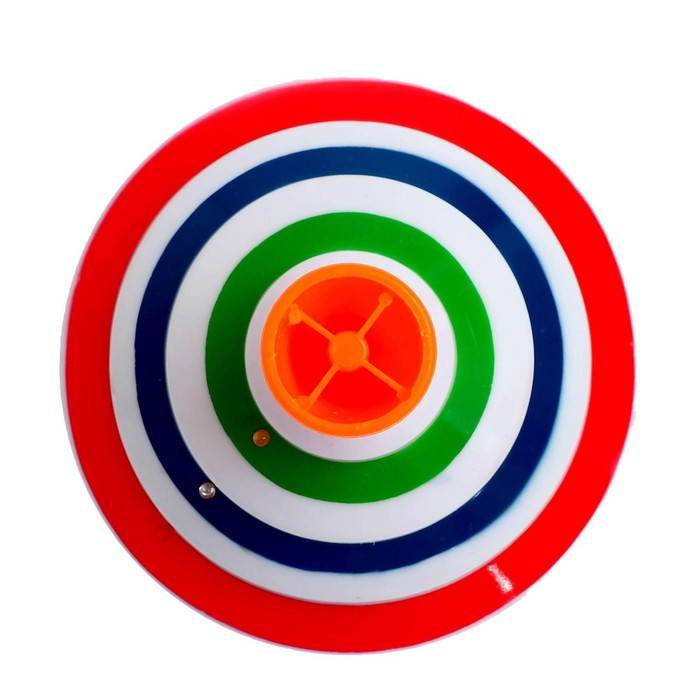 Юла «Музыкальная» со звуковым и световым эффектами, работает от батареек, d=13 см