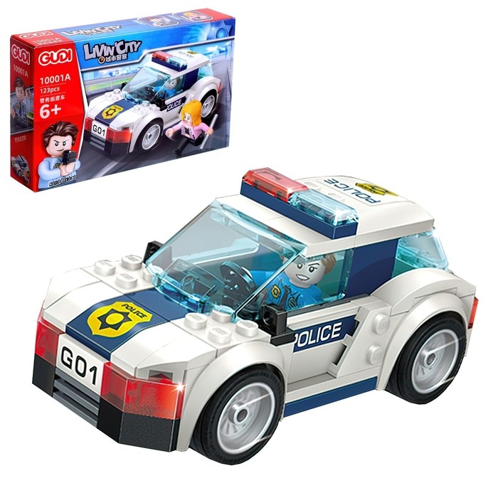 Конструктор «Полиция. Жулики», цвет МИКС Конструктор «Полиция. Жулики», цвет МИКС