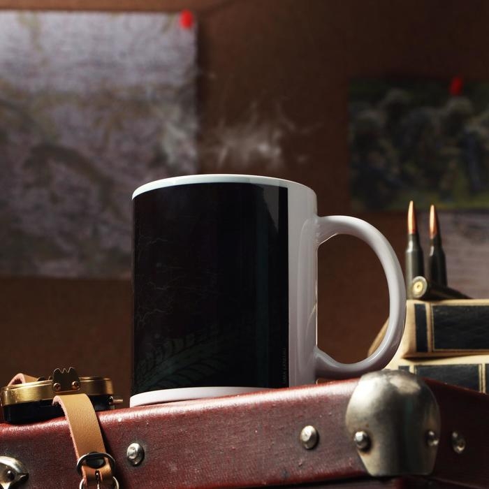 Кружка «С 23 февраля. Лидер», с нанесением Кружка «С 23 февраля. Лидер», с нанесением