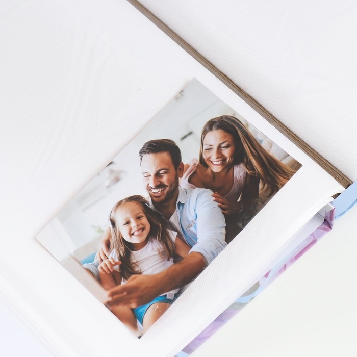 Фотоальбом на 200 фото 13х18 см Фотоальбом на 200 фото 13х18 см "Цветочная рама" в коробке МИКС 29,5х23х5,3 см