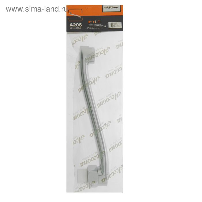 Излив для импортных смесителей Accoona A20S, изогнутый, 20 см, диаметр 3/4 Излив для импортных смесителей Accoona A20S, изогнутый, 20 см, диаметр 3/4"