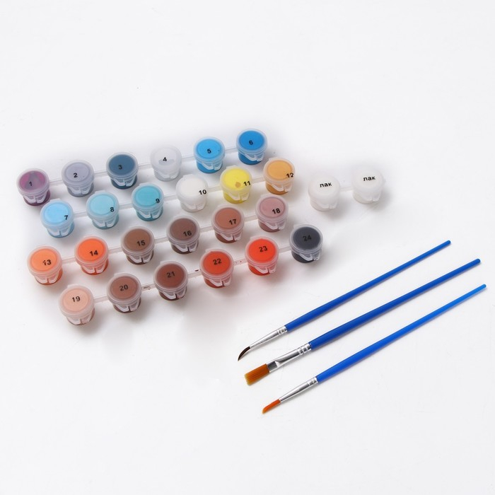 Картина по номерам на холсте с подрамником «Алые паруса на закате», 40 х 50 см