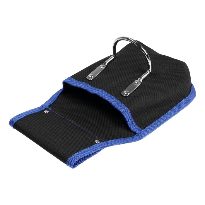 Сумка-пояс ТУНДРА, одинарная, держатель для молотка, карман Сумка-пояс ТУНДРА, одинарная, держатель для молотка, карман