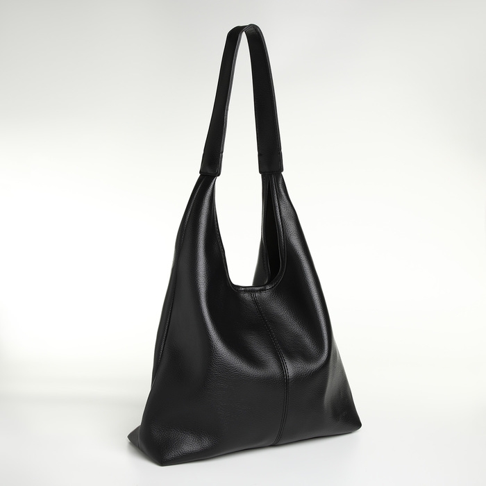 Сумка женская на магните TEXTURA, средний размер, цвет чёрный