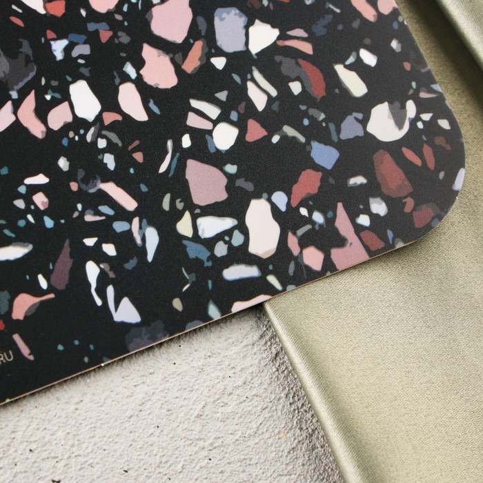 Доска разделочная пластиковая Stone, 20х35 см, микс Доска разделочная пластиковая Stone, 20х35 см, микс