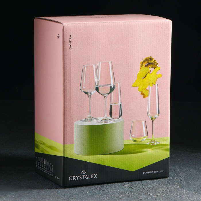 Набор бокалов для шампанского «Сандра», 200 мл, 6 шт Набор бокалов для шампанского «Сандра», 200 мл, 6 шт