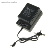 Блок питания Luazon IP-24-24-000-01, 1 А, 6 режимов 1.5-12V, переключатель полярности,0.65 м