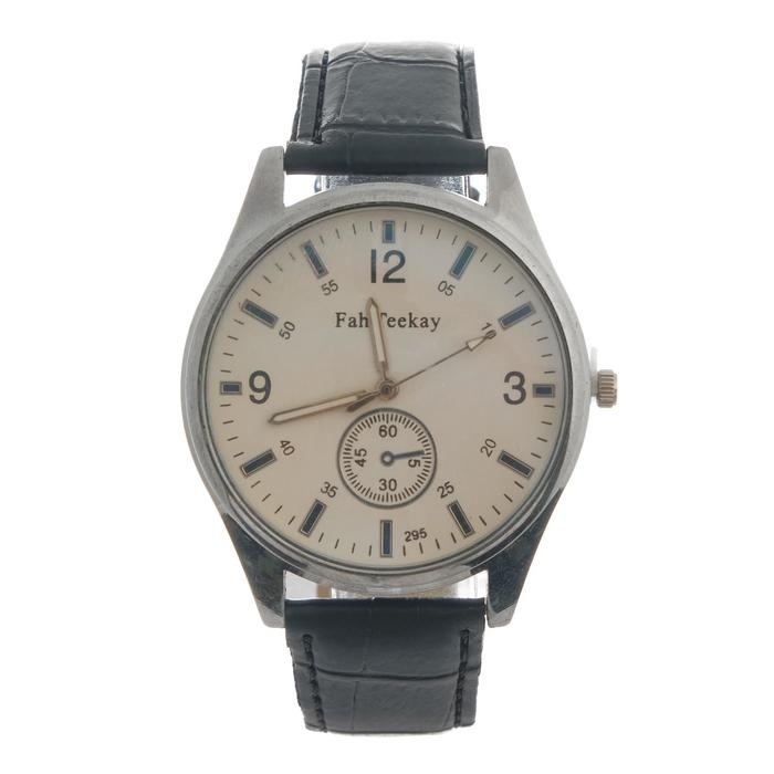 Часы мужские наручные кварцевые Часы мужские наручные кварцевые "Ланьера", d-3.5 см, хром