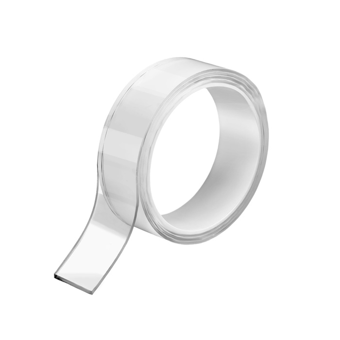 Двусторонняя самоклеящаяся лента ЛОМ, 2х30 мм х 1 м Двусторонняя самоклеящаяся лента ЛОМ, 2х30 мм х 1 м