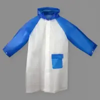 Дождевик детский &laquo;Гуляем под дождём&raquo;, рост 116-134 см, ЭВА 85 г, голубой