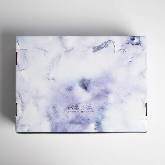 Коробка подарочная новогодняя складная Happy New Year, 30,7 х 22 х 9,5 см, Новый год Коробка подарочная новогодняя складная Happy New Year, 30,7 х 22 х 9,5 см, Новый год