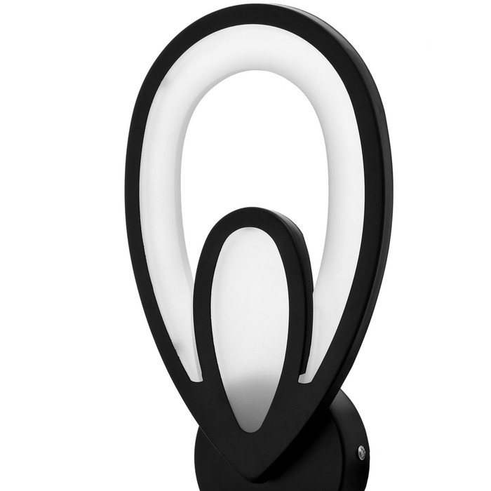 Бра 59125/1BK LED 18Вт 3000/6000К черный 19х7,5х29 см