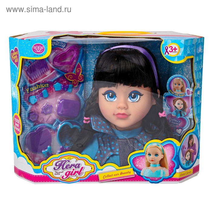 Кукла-манекен для создания причесок «Ида» с аксессуарами, МИКС Кукла-манекен для создания причесок «Ида» с аксессуарами, МИКС