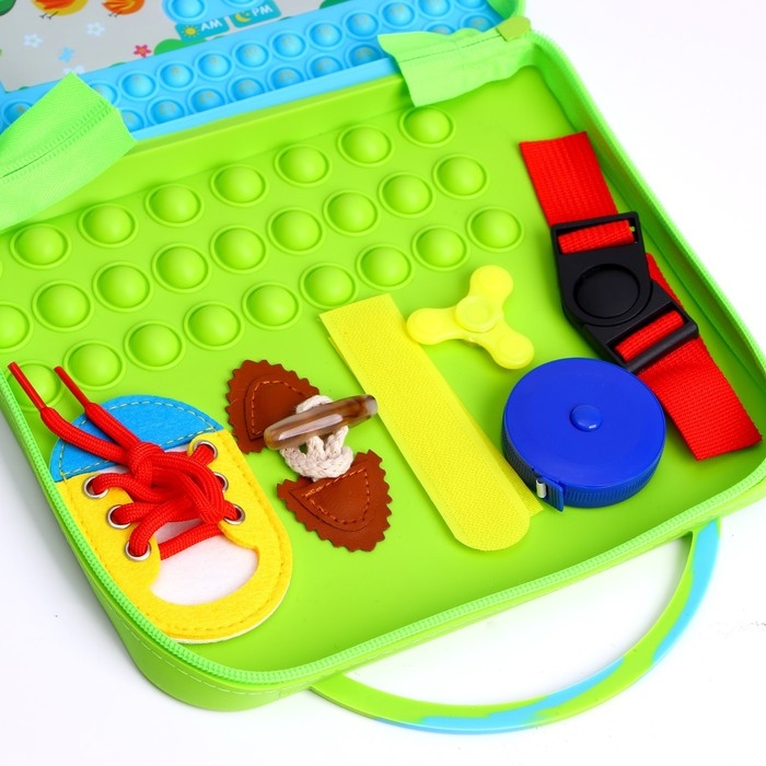 Развивающая игра «Игровой чемодан», по методике Монтессори, 20 × 23,5, 3+ Развивающая игра «Игровой чемодан», по методике Монтессори, 20 × 23,5, 3+