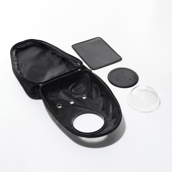 Рюкзак для переноски кошек и собак Рюкзак для переноски кошек и собак "Ромашка", с окном, 32 х 26 х 44 см