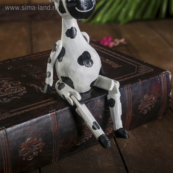 Сувенир  Сувенир "Коровка" висячие лапки, дерево 4,5х9х23 см