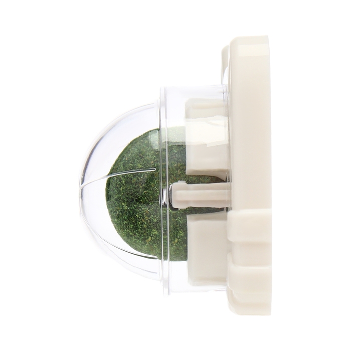 Игрушка для кошек с кошачьей мятой  Игрушка для кошек с кошачьей мятой "Кот", 6,8 см, белая