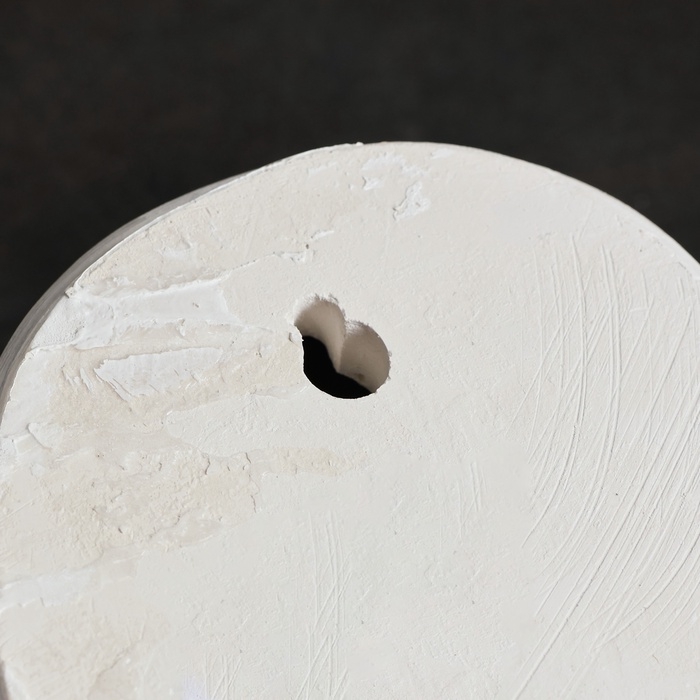 Подвесной декор  Подвесной декор "Бегемот" 14х12см, белый