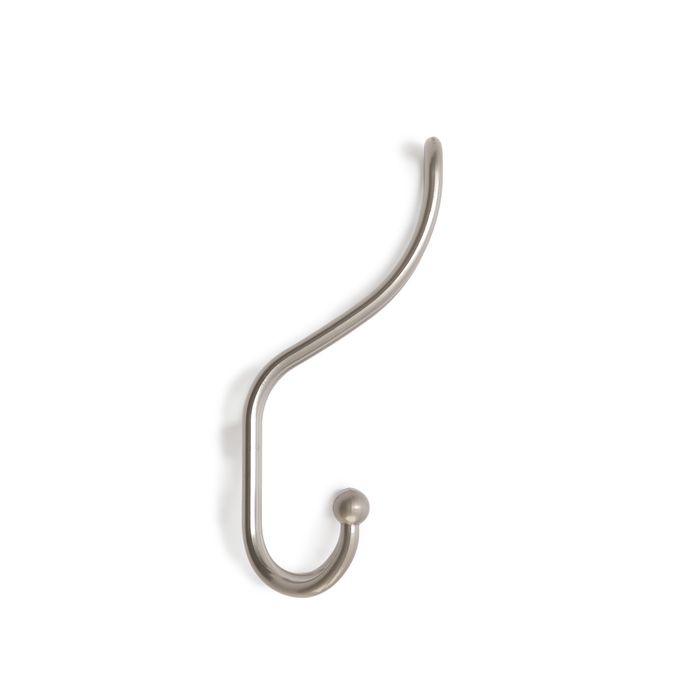 Крючок мебельный ТУНДРА TKT002 LIGHT, трехрожковый, матовый никель Крючок мебельный ТУНДРА TKT002 LIGHT, трехрожковый, матовый никель