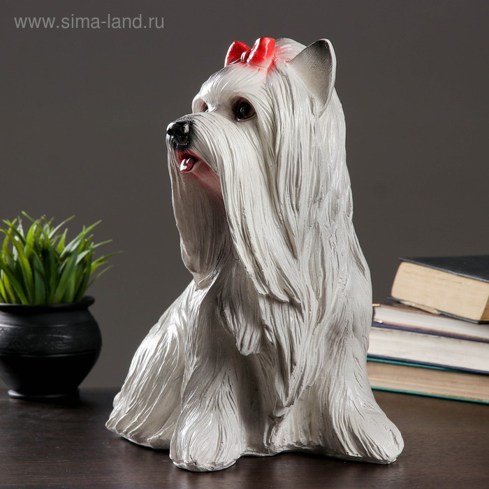 Копилка Копилка "Йоркширский терьер сидя" 30х21х35см