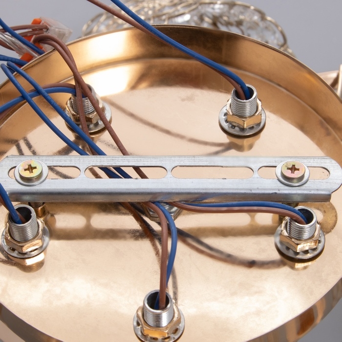 Люстра Люстра "Бэрри" 5х40Вт Е27 Золото МОДЕЛЬ: 2612376