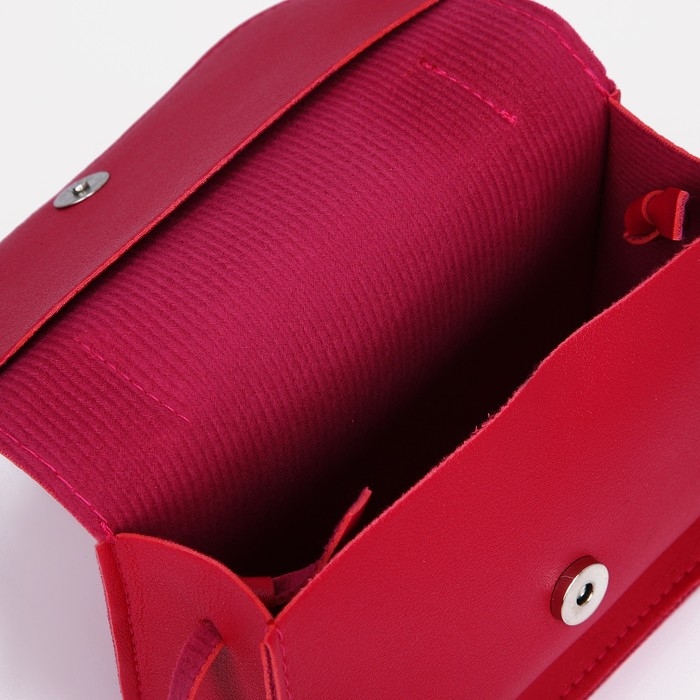 Сумка детская для девочки на магните, цвет малиновый Сумка детская для девочки на магните, цвет малиновый