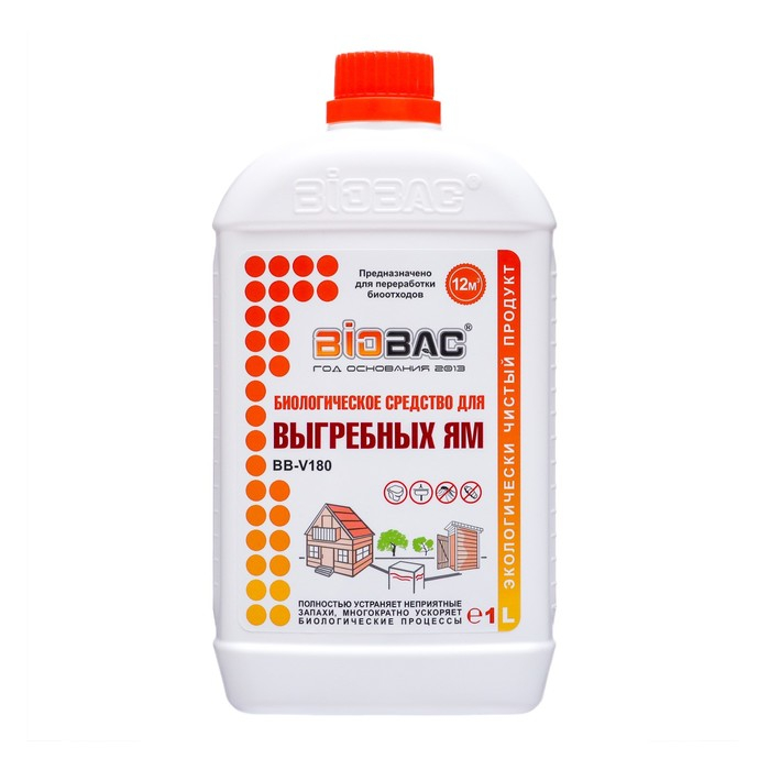 Средство для выгребных ям BB-V 180 дней 1 л Средство для выгребных ям BB-V 180 дней 1 л