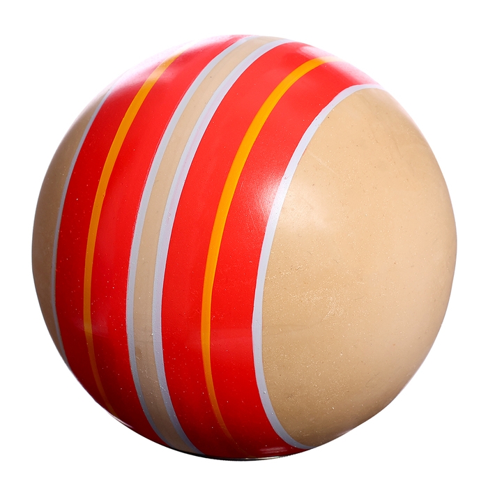 Мяч резиновый, диаметр 100 мм, эко, ручное окрашивание Мяч резиновый, диаметр 100 мм, эко, ручное окрашивание