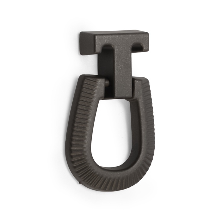 Ручка-кнопка CAPPIO EARRING, алюминий, цвет графит Ручка-кнопка CAPPIO EARRING, алюминий, цвет графит