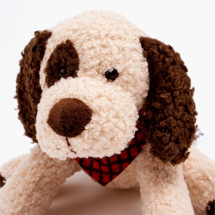 Мягкая игрушка «Собака», 14,5 см, цвет бежевый Мягкая игрушка «Собака», 14,5 см, цвет бежевый