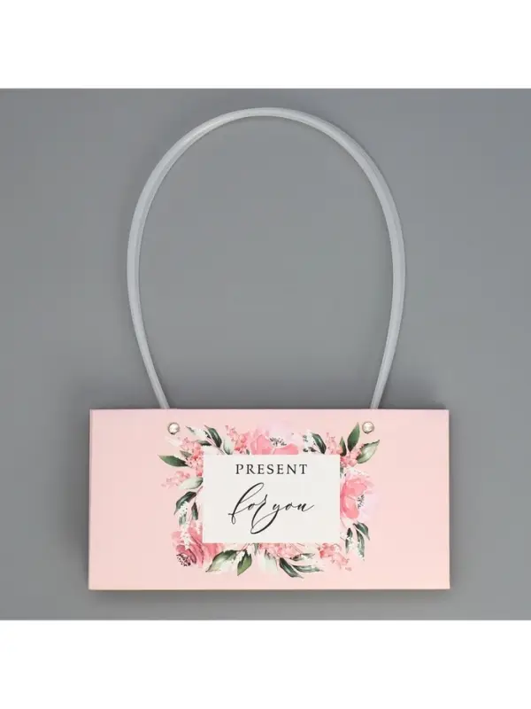 Пакет для цветов For you dear, 24&times;12&times;12 см