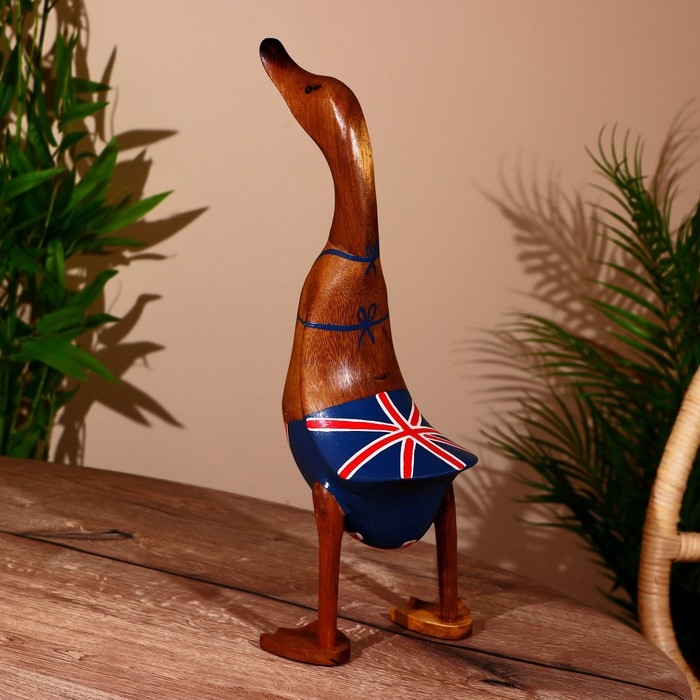 Сувенир "Утка-британка" дерево 45 см