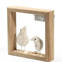 Фигурка декоративная &laquo;Птицы на пляже с ракушками&raquo;, 20&times;4.5&times;20 см