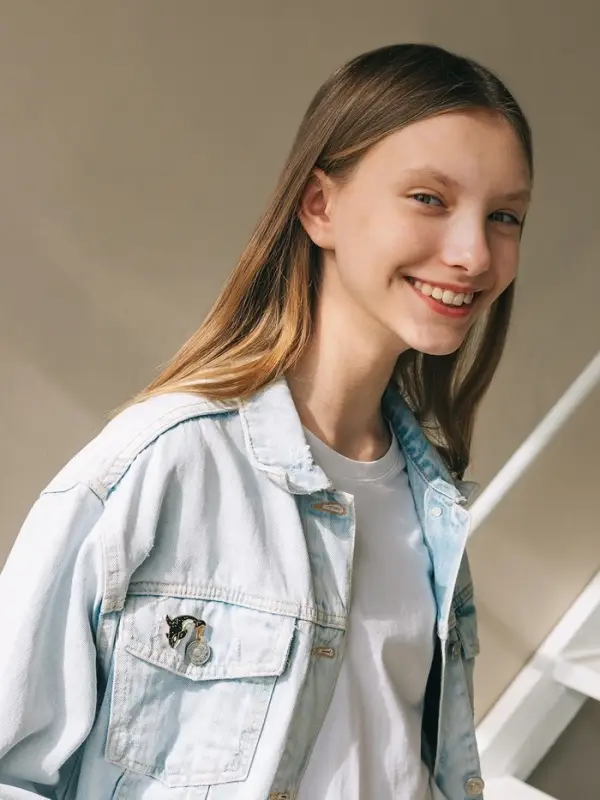 Значок &laquo;Косатка&raquo;, созвездие, чёрно-зелёный в золоте