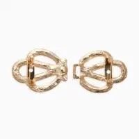 Зажим для кардигана "Ажур", корона, цвет белый в золото Зажим для кардигана "Ажур", корона, цвет белый в золото