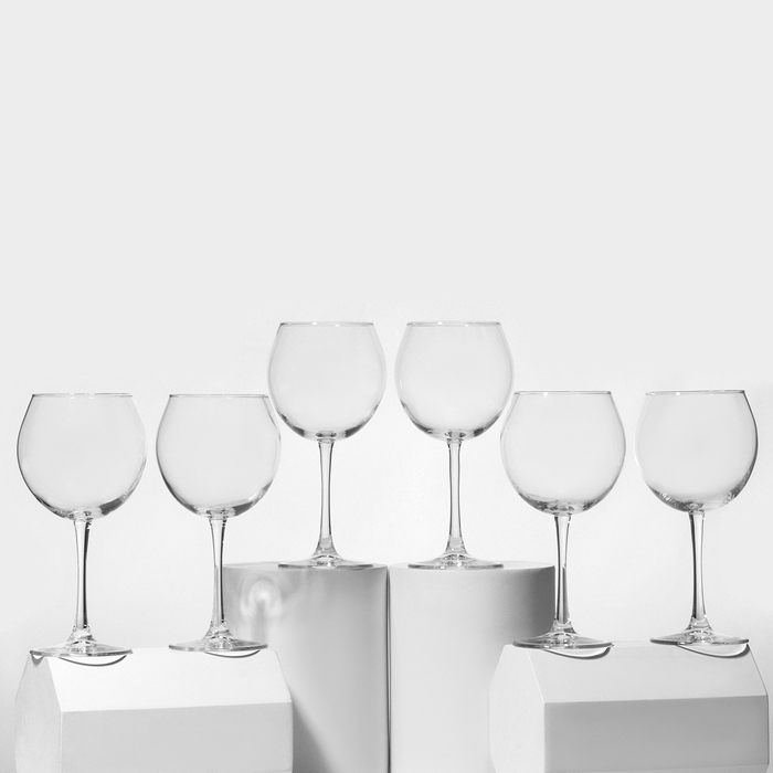 Набор стеклянных бокалов для вина Enoteca, 630 мл, 6 шт Набор стеклянных бокалов для вина Enoteca, 630 мл, 6 шт