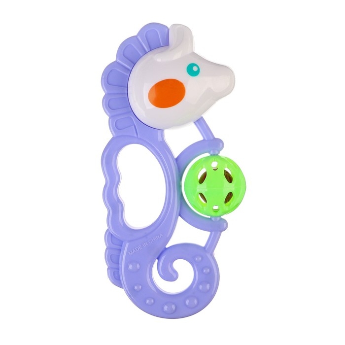 Погремушка «Морской конек», цвет МИКС, Крошка Я Погремушка «Морской конек», цвет МИКС, Крошка Я