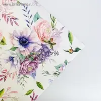 Бумага упаковочная крафтовая «Нежнее нежного», 70 х 100 см Бумага упаковочная крафтовая «Нежнее нежного», 70 х 100 см