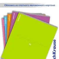 Тетрадь 96 листов в клетку, ErichKrause MC-7, обложка мелованный картон, блок офсет 100% белизна, МИКС